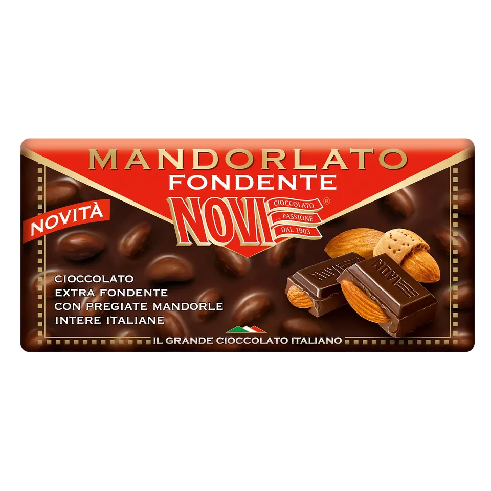 novi-tavoletta-mandorlato-fondente-con-mandorle-intere-100g image 1