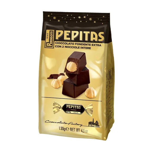 pernigotti-sacchetto-torroncini-pepitas-fondenti-nocciole-30-x-130g-3-9-kg image 1