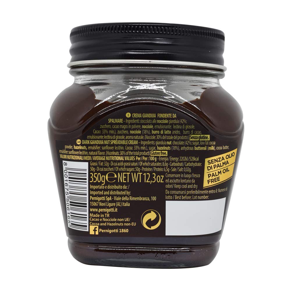 pernigotti-crema-gianduia-nero-crema-spalmabile-350g image 2