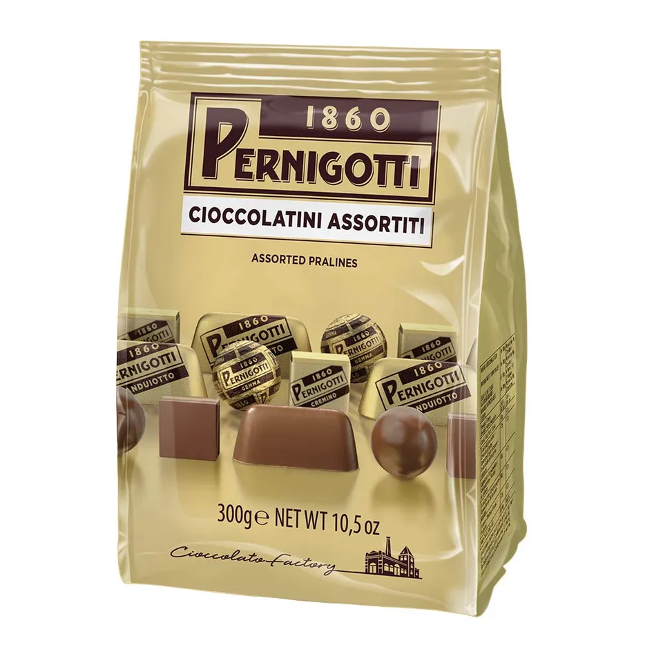 pernigotti-praline-cioccolatini-assortiti-gianduiotto-cremino-gemma-12-x-300-g image 1