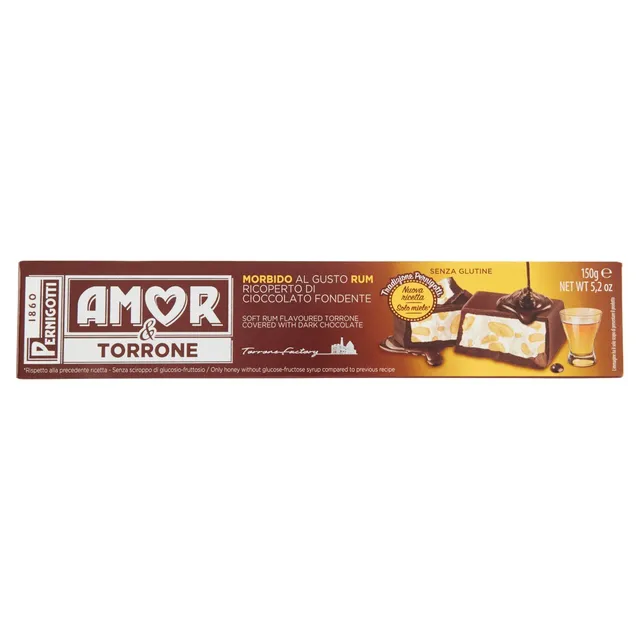 pernigotti-torrone-amor-rum-fondente-extra-150-gr image 1