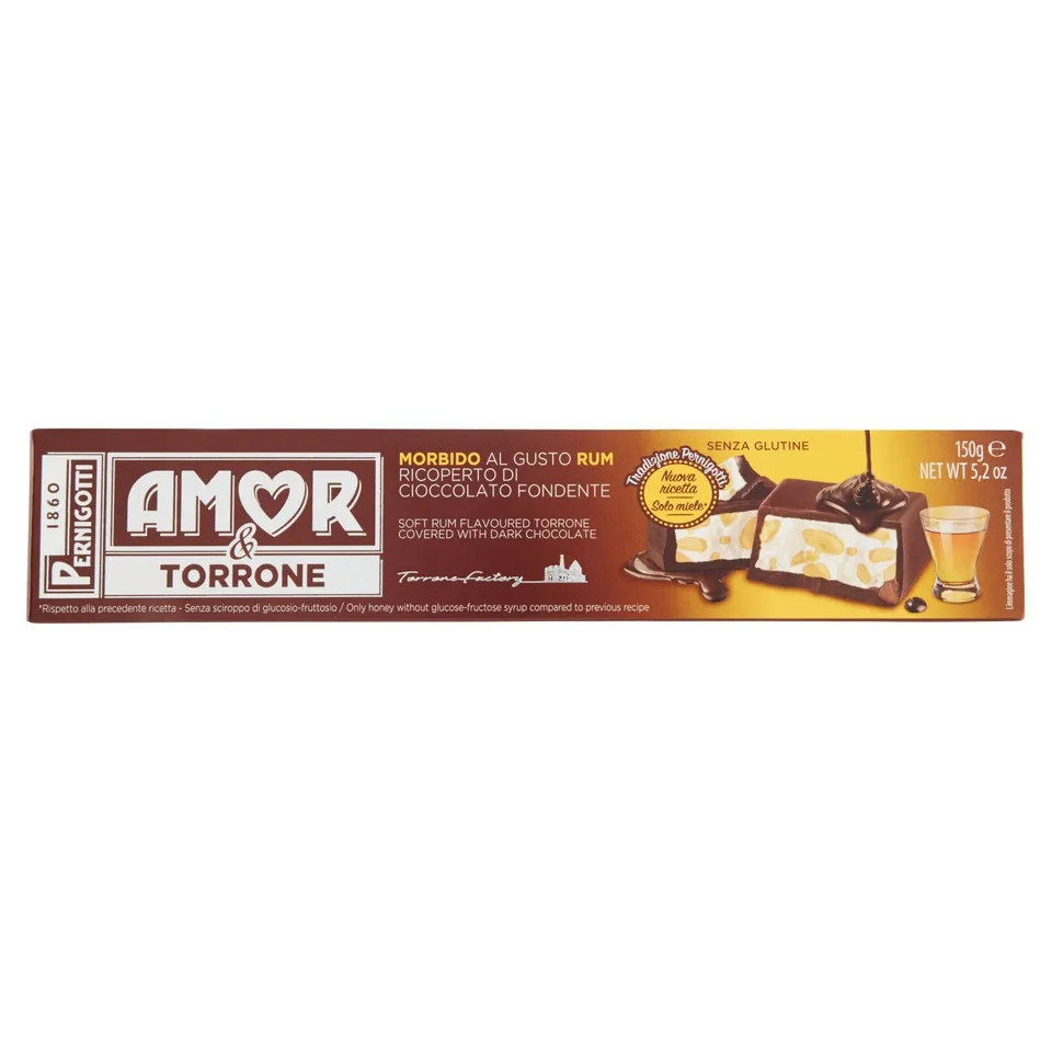 pernigotti-torrone-amor-rum-fondente-extra-150-gr image 1
