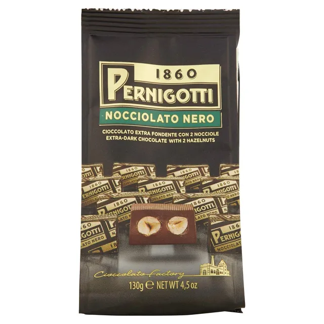 pernigotti-nocciolato-nero-praline-fondente-extra-70-130-g image 1
