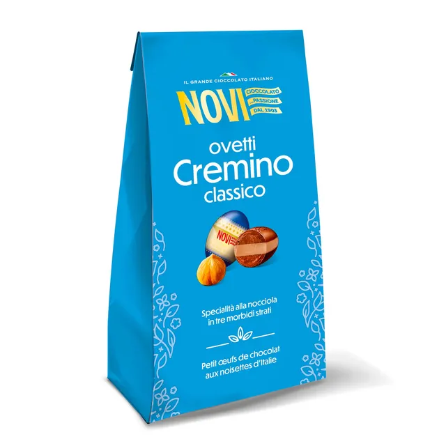 novi-ovetti-cremino-classico-al-latte-e-nocciole-160g image 1