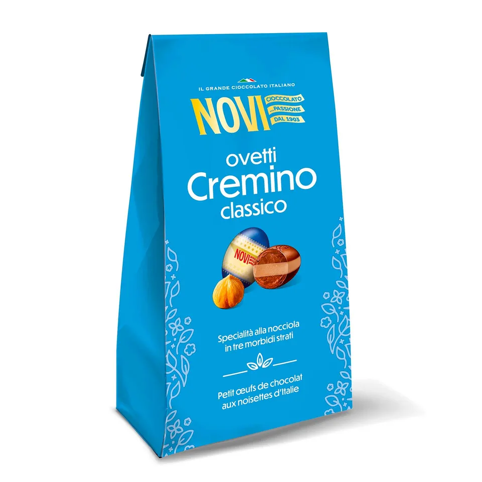 novi-ovetti-cremino-classico-al-latte-e-nocciole-160g image 1