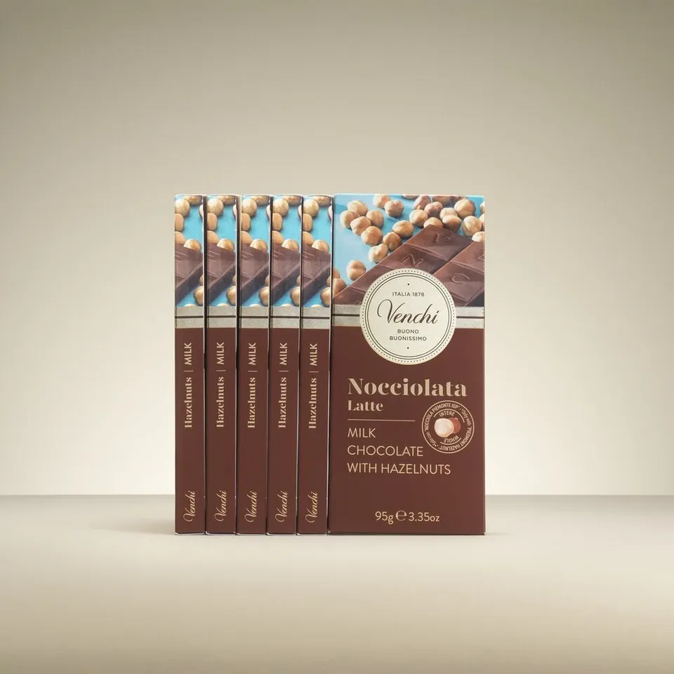 venchi-tavoletta-cioccolato-latte-nocciolata-set-da-6-x-95-g-570-g image 1