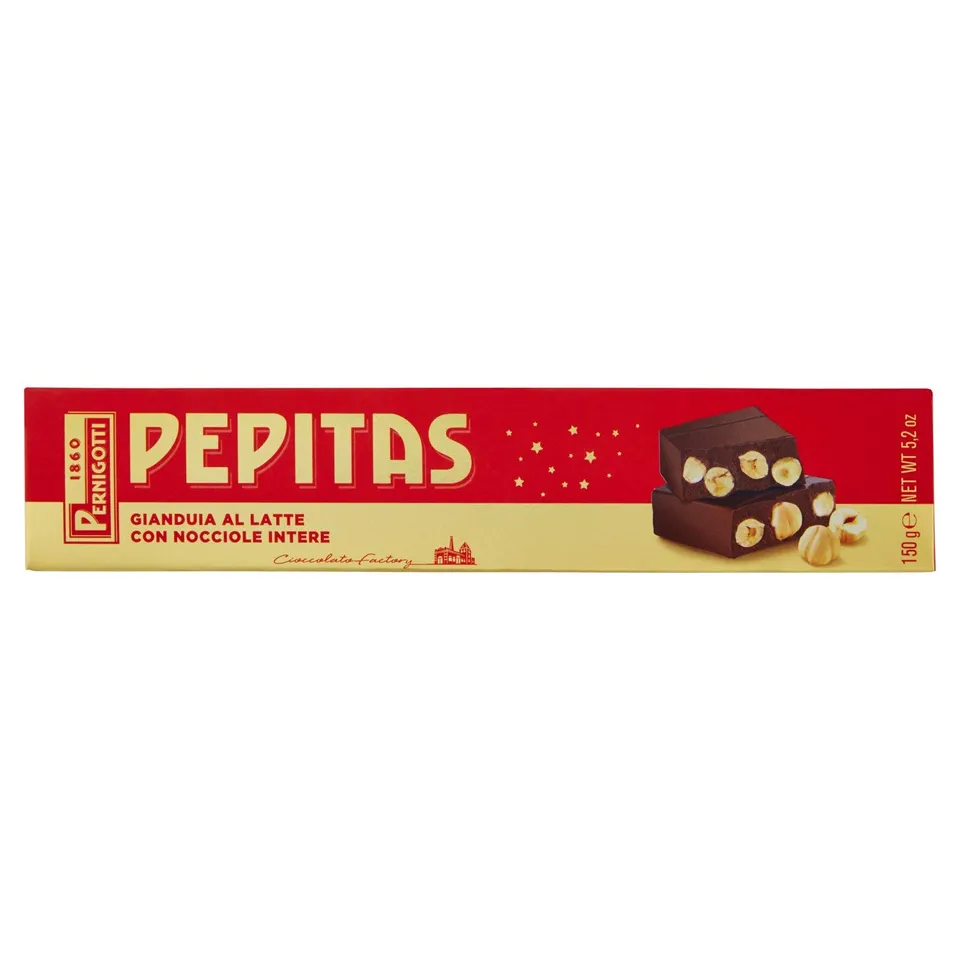 pernigotti-torrone-pepitas-classico-al-cioccolato-gianduia-al-latte-con-nocciole image 1