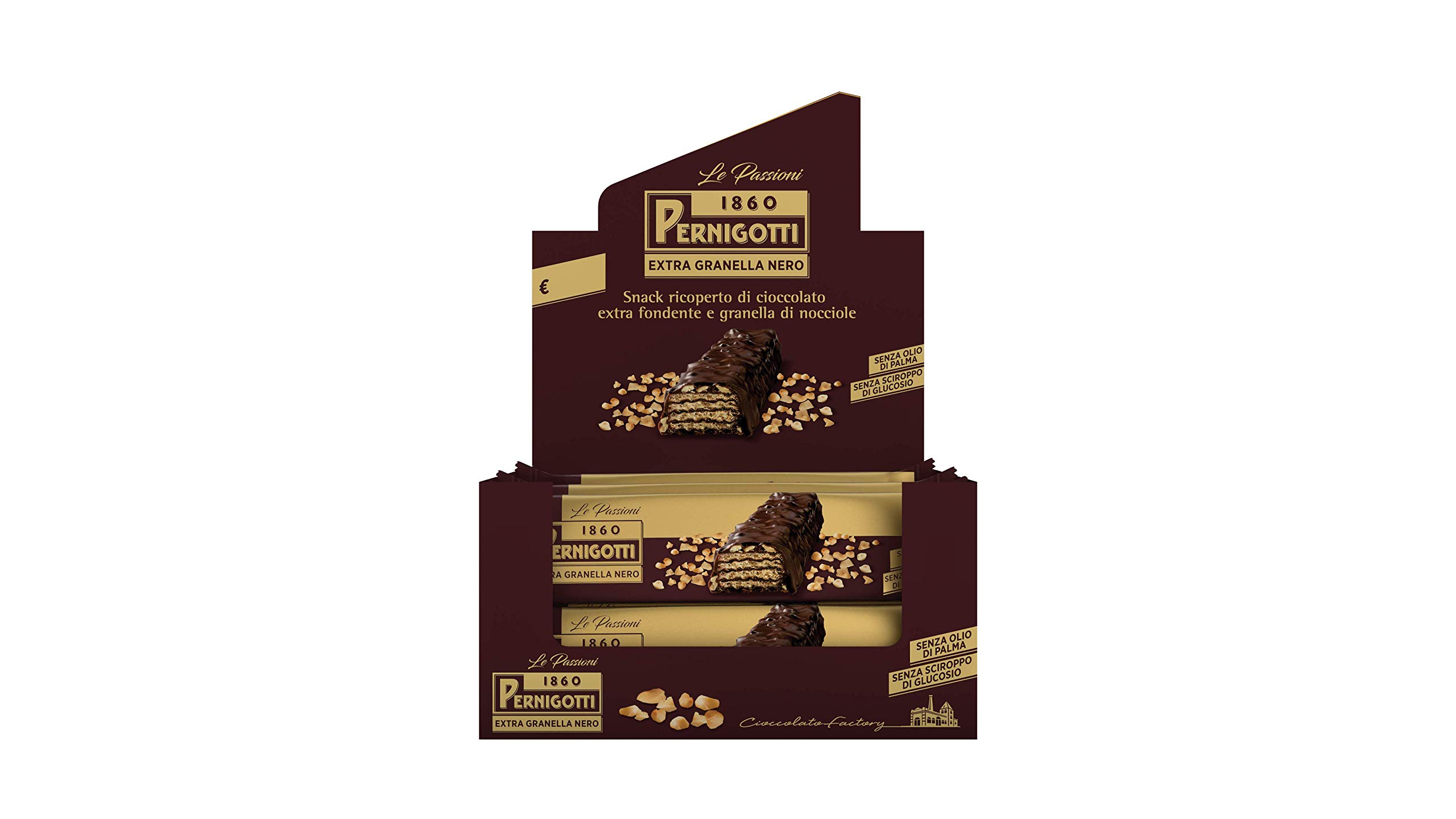 pernigotti-snack-extra-granella-wafer-fondente-extra-51-20-x-32-g-0-64-kg image 1