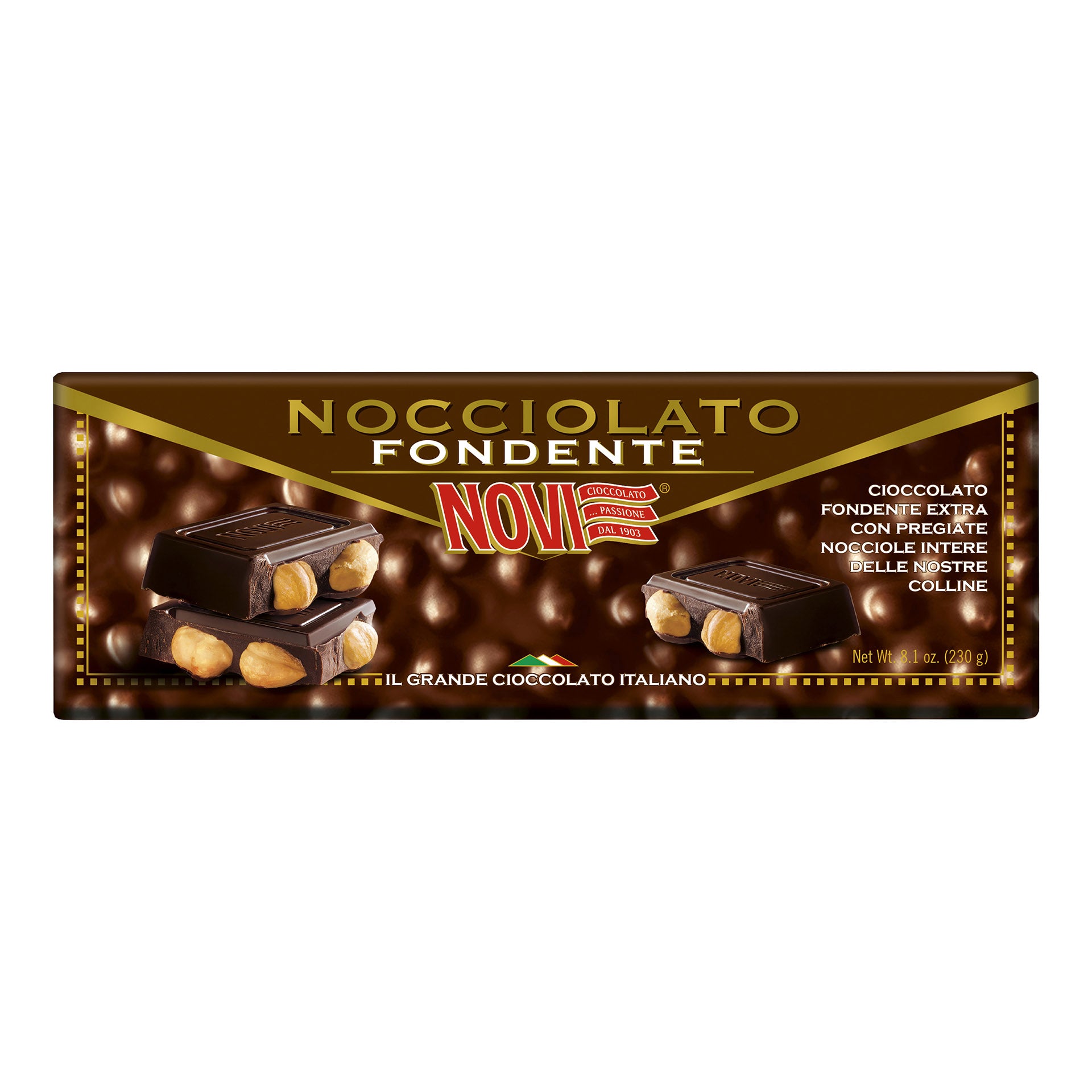 novi-nocciolato-fondente-230g-tavoletta image 1