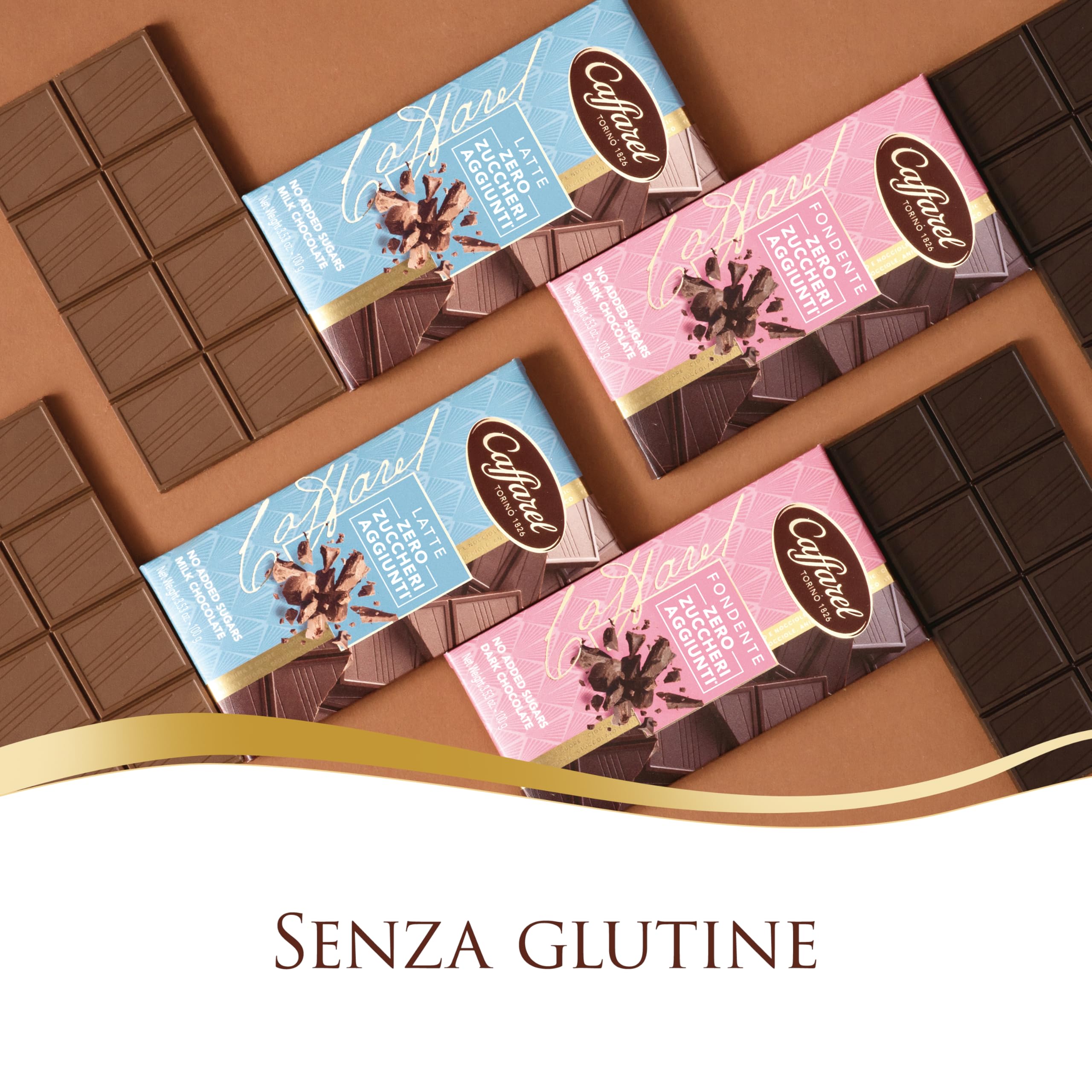 caffarel-tavoletta-al-latte-senza-zucchero-100g image 5