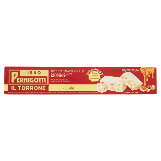 pernigotti-torrone-classico-alla-nocciola-con-miele-250-g image 1